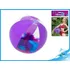 Nafukovací míč Bestway Baby 31051 fialový s barevným peřím 41 cm