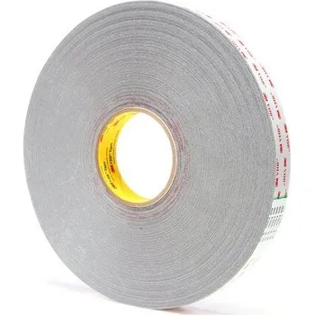 Lepicí páska 3M VHB 4936-P, 6 mm x 33 m, světle šedá oboustranně velmi silně lepicí akrylová páska, tl. 0,64 mm