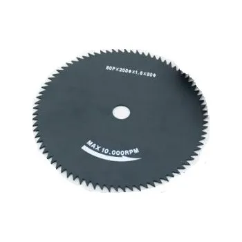 Kotouč pilový křovinořezu 80zubý 200mm 20mm Honda UMK 435 E1