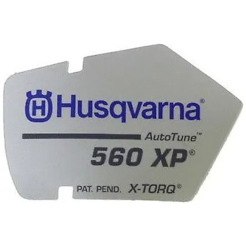 Nálepka kryt starteru Husqvarna 560XP