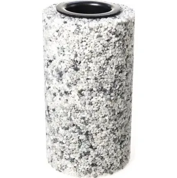 Smuteční dekorace Smuteční váza Silver 21 cm, 12 cm