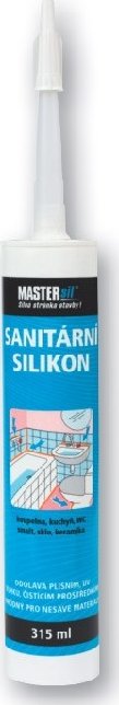 Mastersil - Sanitární Silikon 315 ml, transparentní