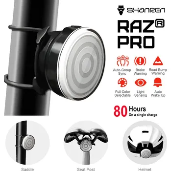 Cyklosvítilna Shanren Raz Pro zadní černá