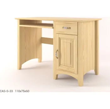 Psací stůl Stylový psací stůl CASTELLO S33 - Borovice