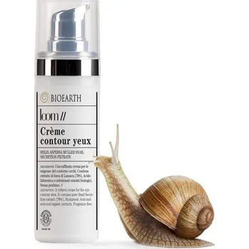 Pleťový krém BIOEARTH LOOM Oční krém se šnečím extraktem 30ml