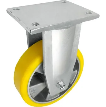 Příslušenství k zahradní technice Polyuretanové kolo 180 mm pevná vidlice