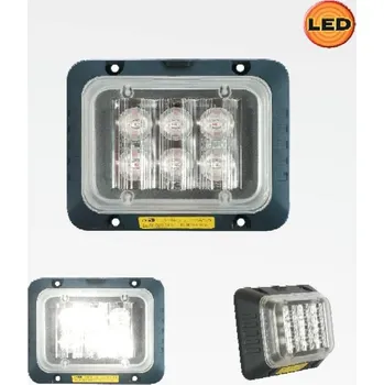 Maják Světlo výstražné LED 143 x 110 mm bílé