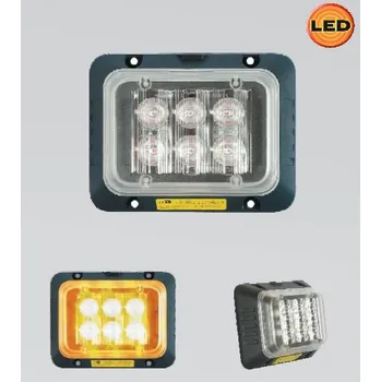Maják Světlo výstražné LED 143 x 110 mm žluté