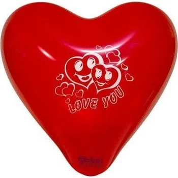 Balónek Srdce I love you