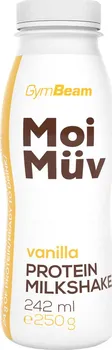 Proteinový nápoj Gymbeam Moimüv Protein Milkshake 242 ml vanilka