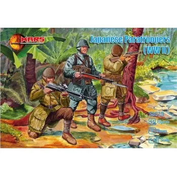 Plastikový model Mars Figures 1/32 Japanese Paratroopers WWII
