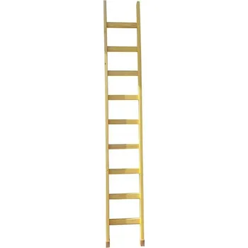 Žebřík Dřevěný žebřík sadařský - jednoduchý opěrný - 2.95m