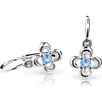 Náušnice Cutie Jewellery dětské náušnice C2013B Arctic Blue