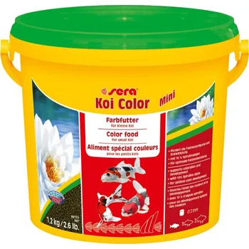 Krmivo pro rybičky sera KOI COLOR MINI 3800 ml (Barvu zintenzivňující krmivo pro Koi ke krmení po celý rok)