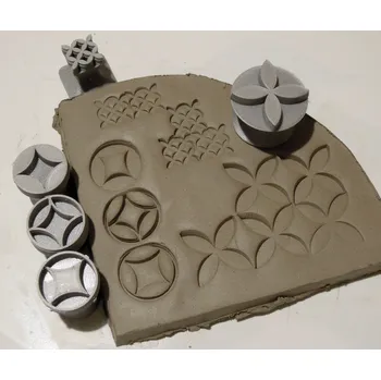 Výtvarná sada Sada razidel reliéfy KRUHOVÉ MANDALY 799 ( 5 kusů v sadě )