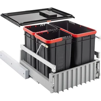Odpadkový koš odpadkový koš Sorter Franke 300-45 Trio, 2x10 l, 1x22 l, 121.0150.145