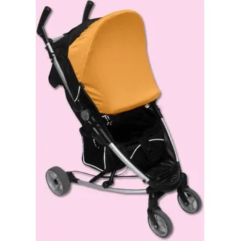 Stříška na kočárek Ivemababy Sluneční stříška MAXI ke kočárku Ivema Baby Oranžová