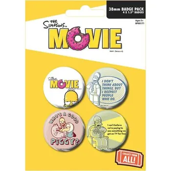 Corfix Placka set - The Simpsons Movie