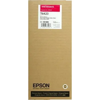 Epson T6423 purpurová (magenta) originální cartridge