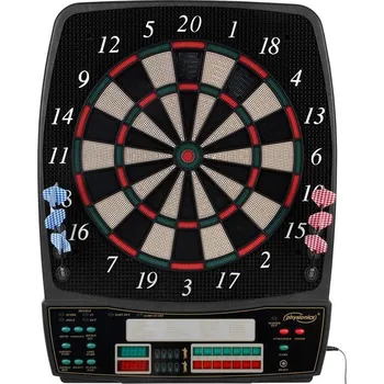 Terč na šipky Elektronické šipky s terčem až pro 16 hráčů, LCD displej