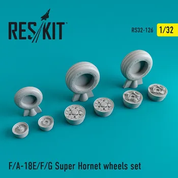 Plastikový model Reskit 1/32 F-18 Super Hornet wheels set