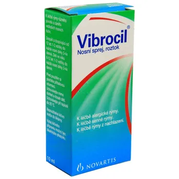 Nosní sprej Novartis Vibrocil nosní sprej 15 ml