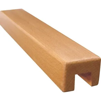 Zábradlí Dřevěné madlo - úchyt skla BUK L=2500mm