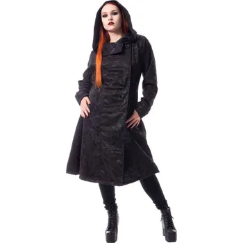 Dámský kabát kabát dámský POIZEN INDUSTRIES - ETERNAL ROSE - BLACK - XL
