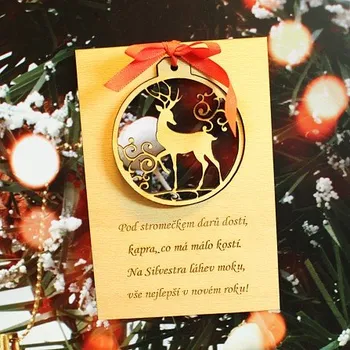 Vánoční přání s vlastním textem
