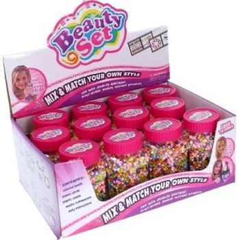 Dětské navlékací korálky Wiky Korálky plastové barevné