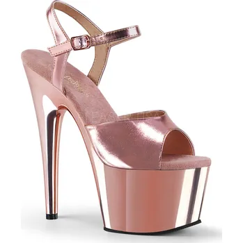 Dámské erotické prádlo Pleaser Adore-709 Rose Gold Velikost 36