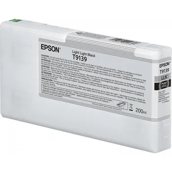 Epson T9139 světle černá (light light black) originální cartridge