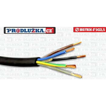 Prodlužovací kabel Prodlužka.cz H07RN-F 5G2,5