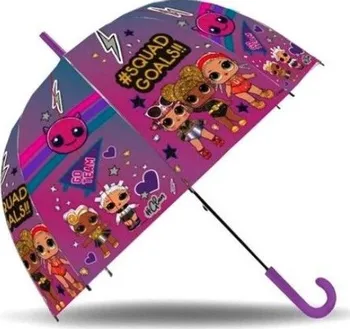 Deštník Euroswan L.O.L. Surprise fialový