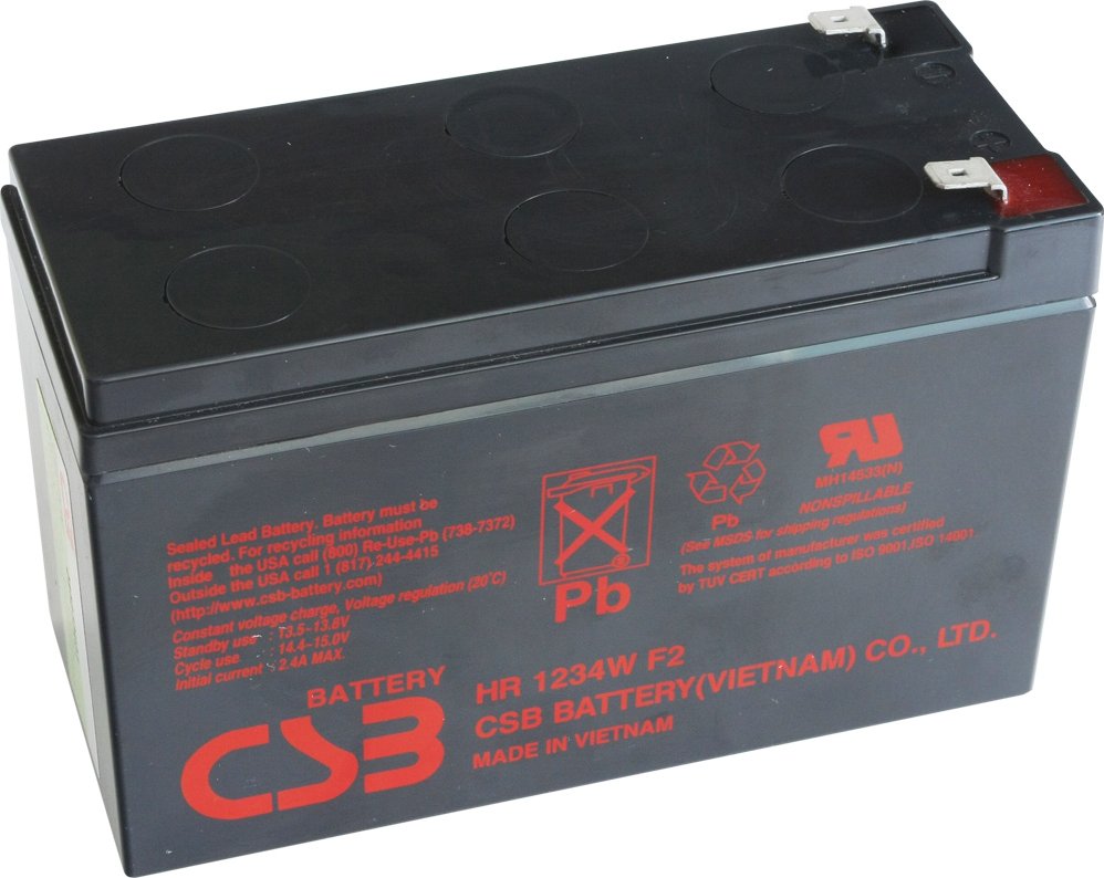 akumulátor CSB HR1234WF2 (12V/9Ah)