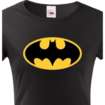 Dámské tričko Dámské tričko Batman, Barva Černá, Velikost 3XL, Canvas Dámské tričko s krátkým rukávem Bezvatriko.cz 1