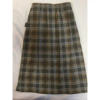 Dívčí sukně Dorostenecká dlouhá sukně z manšestru., velikost 152, Barva Šedá, Složení materiálu 100% Bavlna