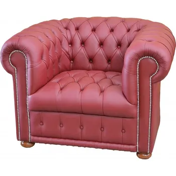 Sedací souprava Kožené křeslo WEXFORD, zelená