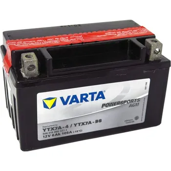 Auto-moto baterie Motobaterie VARTA TX7A-BS, 6Ah, 12V