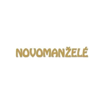 Girlanda - NOVOMANŽELÉ (zlatá)