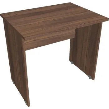 Kancelářský vozík HOBIS stůl pracovní rovný - GE 800, ořech + doprava zdarma