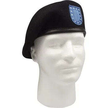 Pokrývka hlavy ROTHCO baret US INSPECTION READY ČERNÝ
