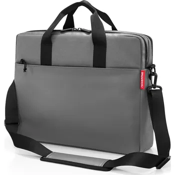 Cestovní taška Workbag canvas grey - pracovní taška na notebook 15" šedá US7050, Reisenthel