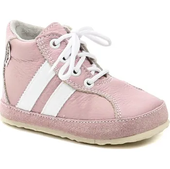 Chlapecká obuv Pegres 1090 kožené capáčky, Velikost 22 růžová