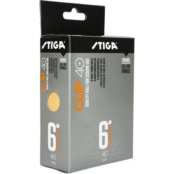 Pingpongový míček STIGA CUP ABS orange 6-pack