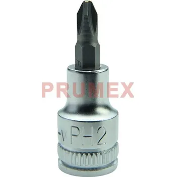 Gola hlavice Hlavice zástrčná 3/8" Pozidrive, NAREX HL-3/8", PZ2 - 760331PZ02