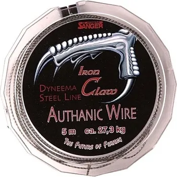 Přívlačové Lanko Iron Claw Authanic Wire 5m 0,40mm/13,6kg