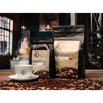 Káva Kolumbie - čerstvě pražená 100% zrnková Arabica káva Milenial Café Hmotnost: 200g