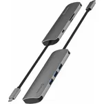 Swissten USB-C hub 6-in-1