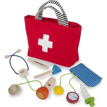 Dřevěná hračka Wonderworld Dětský doktorský set
